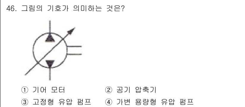 설비보전기능사 2015년 46번 - 정답과 핵심 포인트를 검수 중인 기출문제