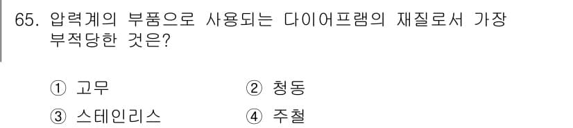 가스산업기사 2015년 66번 - 정답과 핵심 포인트를 검수 중인 기출문제