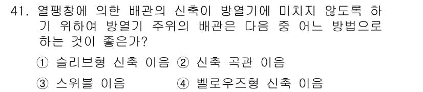 공조냉동기계산업기사 2015년 41번 - 정답과 핵심 포인트를 검수 중인 기출문제