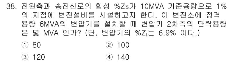 전기산업기사 2017년 38번 - 정답과 핵심 포인트를 검수 중인 기출문제
