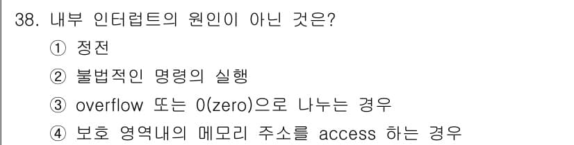 컴퓨터시스템기사(B형) 2016년 38번 - 정답과 핵심 포인트를 검수 중인 기출문제