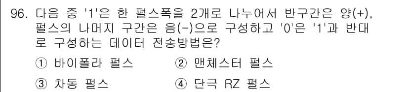 컴퓨터시스템기사(B형) 2016년 96번 - 정답과 핵심 포인트를 검수 중인 기출문제