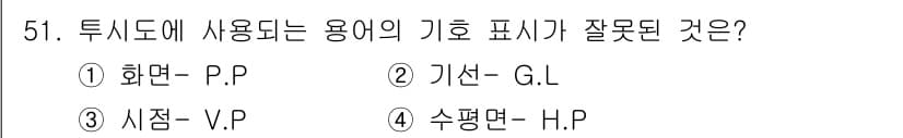 전산응용건축제도기능사 2016년 51번 - 정답과 핵심 포인트를 검수 중인 기출문제