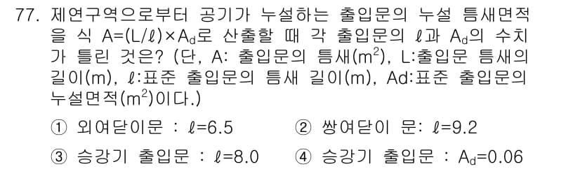 소방설비산업기사(기계) 2015년 76번 - 정답과 핵심 포인트를 검수 중인 기출문제