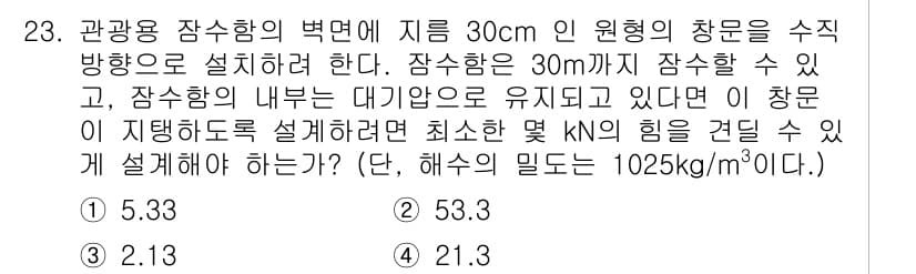 소방설비산업기사(기계) 2017년 23번 - 정답과 핵심 포인트를 검수 중인 기출문제
