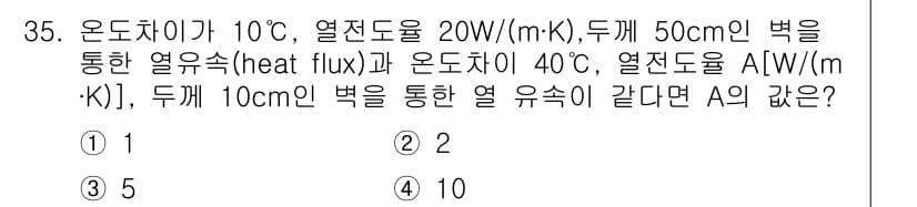 소방설비산업기사(기계) 2017년 35번 - 정답과 핵심 포인트를 검수 중인 기출문제