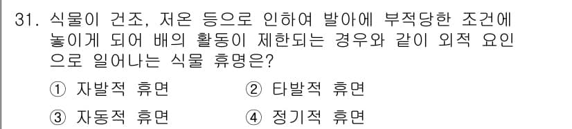 화훼장식기능사 2016년 31번 - 정답과 핵심 포인트를 검수 중인 기출문제