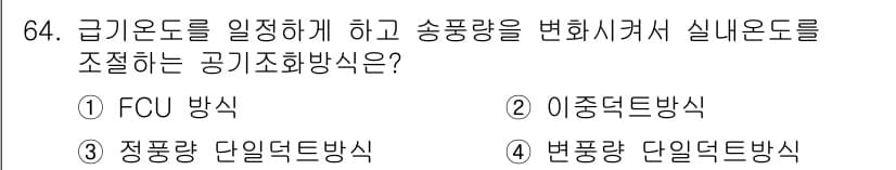 실내건축기사(구) 2017년 65번 - 정답과 핵심 포인트를 검수 중인 기출문제