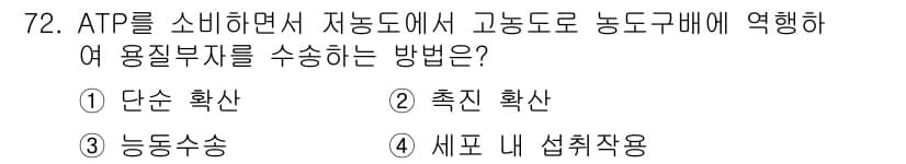 식품안전기사 2017년 72번 - 정답과 핵심 포인트를 검수 중인 기출문제