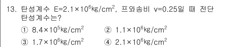 토목기사 2017년 13번 - 정답과 핵심 포인트를 검수 중인 기출문제