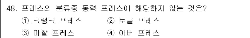 산업안전산업기사 2017년 48번 - 정답과 핵심 포인트를 검수 중인 기출문제