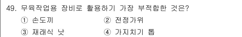 산림기능사 2015년 49번 - 정답과 핵심 포인트를 검수 중인 기출문제