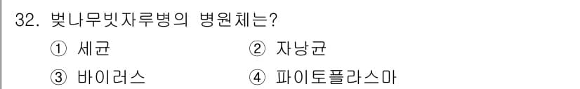 산림기능사 2016년 32번 - 정답과 핵심 포인트를 검수 중인 기출문제