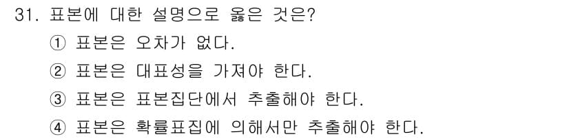사회조사분석사_2급 2015년 31번 - 정답과 핵심 포인트를 검수 중인 기출문제