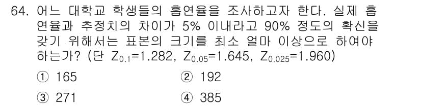 사회조사분석사_2급 2015년 64번 - 정답과 핵심 포인트를 검수 중인 기출문제