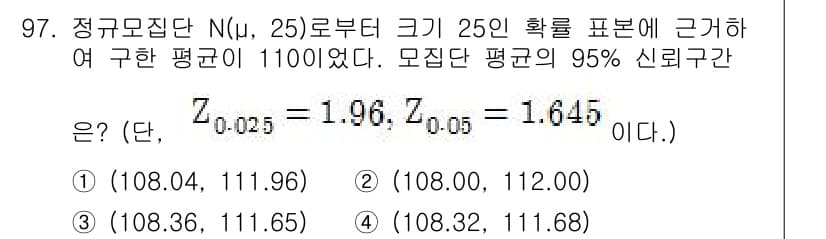 사회조사분석사_2급 2015년 97번 - 정답과 핵심 포인트를 검수 중인 기출문제