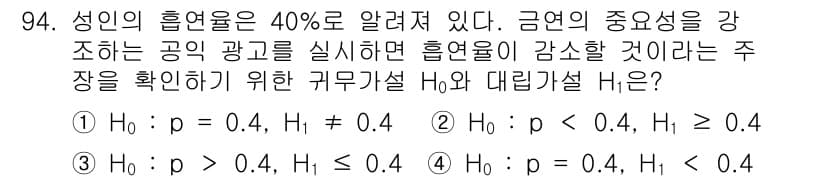사회조사분석사_2급 2016년 95번 - 정답과 핵심 포인트를 검수 중인 기출문제