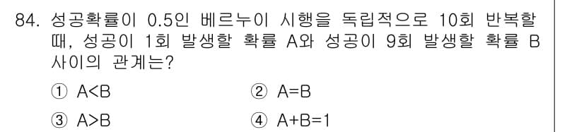 사회조사분석사_2급 2017년 84번 - 정답과 핵심 포인트를 검수 중인 기출문제