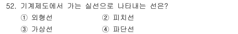 공유압기능사 2015년 52번 - 정답과 핵심 포인트를 검수 중인 기출문제