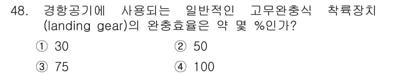 항공산업기사 2015년 48번 - 정답과 핵심 포인트를 검수 중인 기출문제