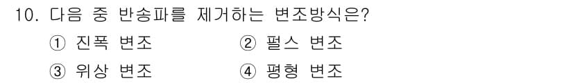 무선설비기사 2017년 10번 - 정답과 핵심 포인트를 검수 중인 기출문제
