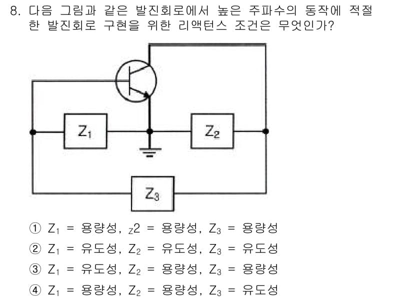 무선설비기사 2017년 8번 - 정답과 핵심 포인트를 검수 중인 기출문제
