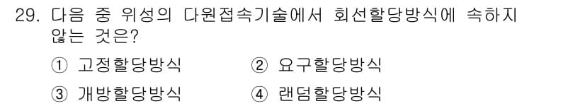 무선설비산업기사 2016년 29번 - 정답과 핵심 포인트를 검수 중인 기출문제