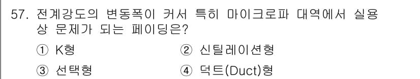 무선설비산업기사 2016년 57번 - 정답과 핵심 포인트를 검수 중인 기출문제