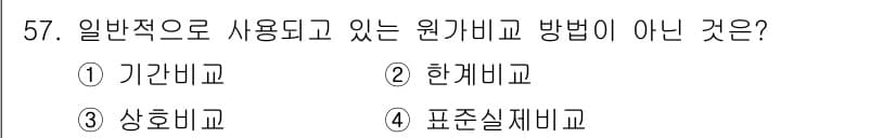 산림산업기사(구60문항) 2015년 57번 - 정답과 핵심 포인트를 검수 중인 기출문제