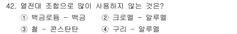 설비보전산업기사 2015년 42번 - 정답과 핵심 포인트를 검수 중인 기출문제