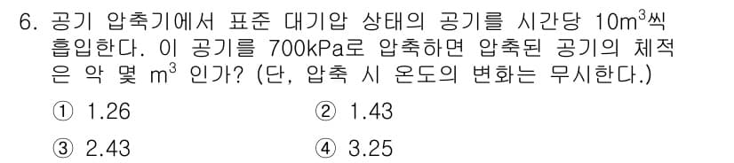 설비보전산업기사 2015년 6번 - 정답과 핵심 포인트를 검수 중인 기출문제