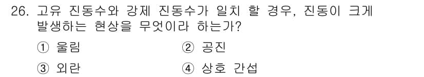 설비보전산업기사 2017년 26번 - 정답과 핵심 포인트를 검수 중인 기출문제