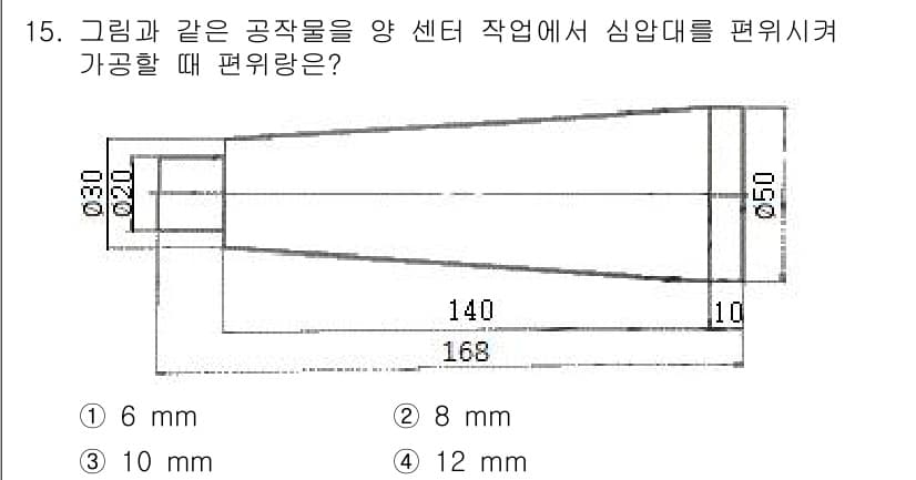 기계설계산업기사 2016년 15번 - 정답과 핵심 포인트를 검수 중인 기출문제