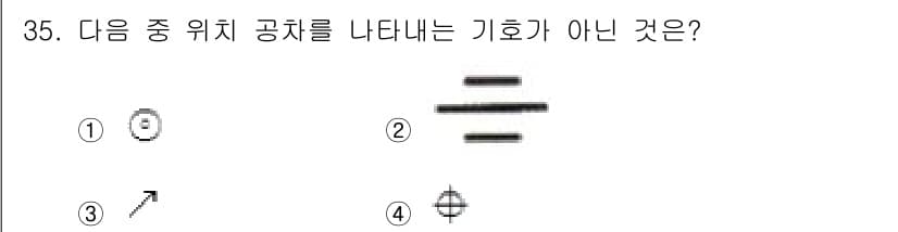 기계설계산업기사 2016년 35번 - 정답과 핵심 포인트를 검수 중인 기출문제