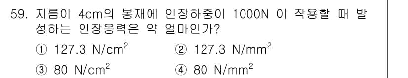기계설계산업기사 2016년 59번 - 정답과 핵심 포인트를 검수 중인 기출문제