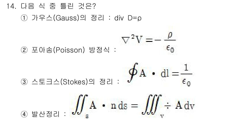 전자기사 2016년 14번 - 정답과 핵심 포인트를 검수 중인 기출문제