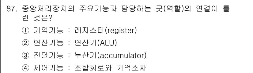 전자기사 2017년 87번 - 정답과 핵심 포인트를 검수 중인 기출문제