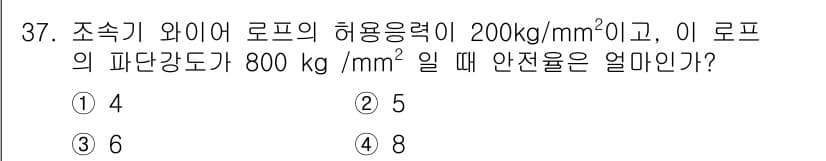 승강기기사 2016년 38번 - 정답과 핵심 포인트를 검수 중인 기출문제