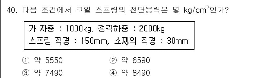 승강기기사 2016년 41번 - 정답과 핵심 포인트를 검수 중인 기출문제