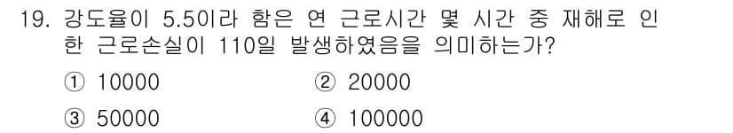 건설안전산업기사 2017년 19번 - 정답과 핵심 포인트를 검수 중인 기출문제