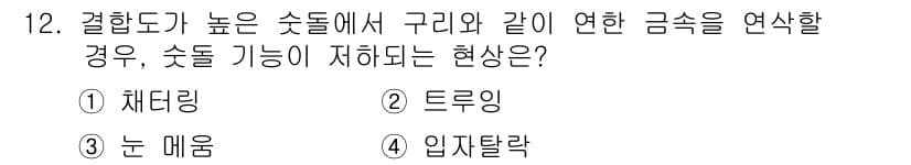 컴퓨터응용가공산업기사 2016년 12번 - 정답과 핵심 포인트를 검수 중인 기출문제