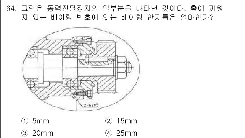 컴퓨터응용가공산업기사 2017년 64번 - 정답과 핵심 포인트를 검수 중인 기출문제