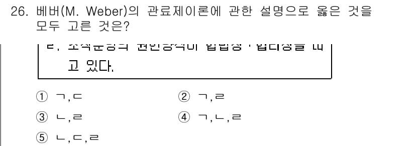 사회복지사_1급(3교시) 2018년 26번 - 정답과 핵심 포인트를 검수 중인 기출문제