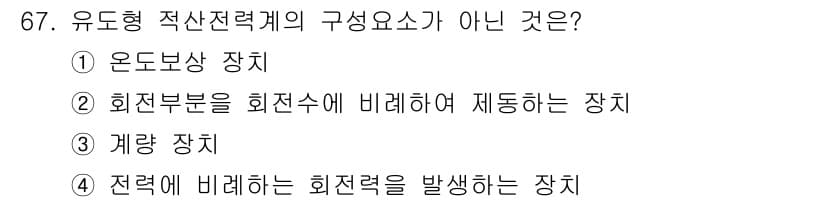 전자산업기사 2015년 67번 - 정답과 핵심 포인트를 검수 중인 기출문제