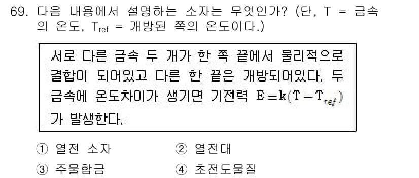전자산업기사 2015년 69번 - 정답과 핵심 포인트를 검수 중인 기출문제