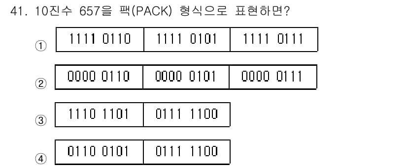 전자산업기사 2016년 41번 - 정답과 핵심 포인트를 검수 중인 기출문제