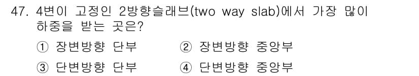 건축산업기사 2016년 47번 - 정답과 핵심 포인트를 검수 중인 기출문제