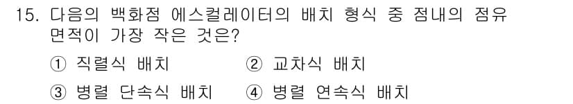 실내건축산업기사 2016년 15번 - 정답과 핵심 포인트를 검수 중인 기출문제