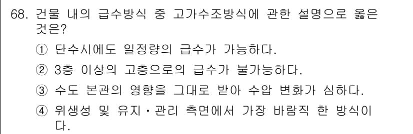 실내건축산업기사 2016년 69번 - 정답과 핵심 포인트를 검수 중인 기출문제