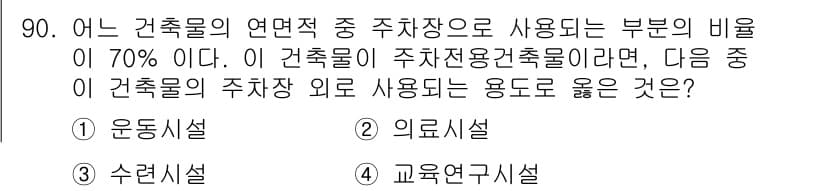 실내건축산업기사 2017년 90번 - 정답과 핵심 포인트를 검수 중인 기출문제